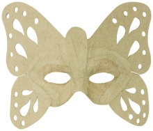 Maska motyl z masy papierowej 23 x 20 cm AC787C, Decopatch