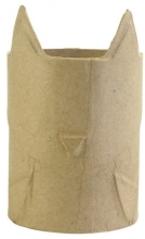 Pojemnik na przybory biurowe kubek kot 8 x 8 x 12,5 cm. AC801 C, Decopatch