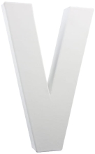 Litera 3D duża 20cm V. AC168
