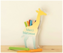 Pojemnik na przybory biurowe kubek Lew 20 x 14 x 5 cm AC911C, Decopatch