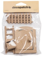 Akcesoria do domku dla myszy, Decopatch