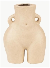 Wazon w kształcie kobiecych bioder 17x12x25cm, Decopatch