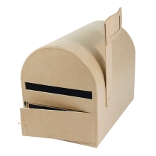 Skrzynka na listy 29 cm z masy papierowej EV001O, Decopatch