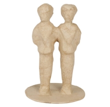 Para Młoda 3 z masy papierowej 13 x 8,5 x 8,5 cm EV027C, Decopatch