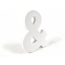 Znak 3D duży 20cm „&” AC728 C