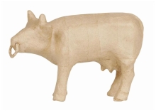 Figurka Krowa z pierścieniem 12,5x5x8cm, Decopatch