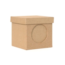 Pudełko kwadratowe z okienkiem na zdjęcie 7 x 7 x 7cm. BT001, Decopatch