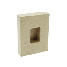 Ramka prostokątna 6 x 8 cm (wew. 2 x 3 cm). CD006, Decopatch