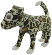 Figura ozdobiona Terier (Jack Russell) duży 41 x 14 x 35 cm (LA008) DECO04 C, Decopatch