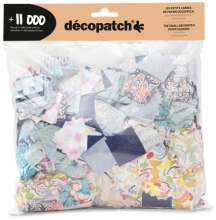 Kwadraty papierowe 3x3 cm, mix kolorów op. 11000szt, Decopatch