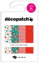 Papiery foliowane Skrzat 4 ark. TD924C, Decopatch