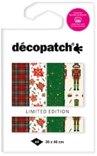 Papiery foliowane Dziadek do orzechów 4 ark. TD926C, Decopatch