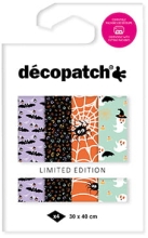 Papiery foliowane Halloween 2024 4 ark. TD928C, Decopatch