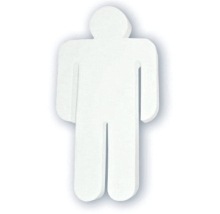 Sylwetka męska 10 x 20 x 3cm. AC223, Decopatch