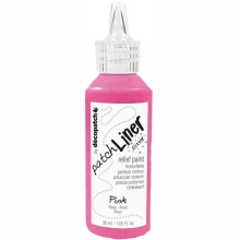Farba konturowa PatchLiner różowa 20g. LIRF25, Decopatch