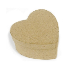 Pudełeczko w kształcie serca 5 x 3 cm BT502, Decopatch