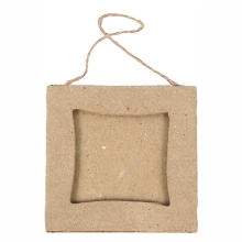 Mini ramka do zawieszenia - środek kwadratowy 8 x 8cm (wew. śr. 5,5). CD691, Decopatch