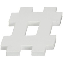 Znak 3D mały 12 cm „#” AC788 C