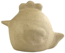 Figura Kurka okrągła 12,5 x 19 x 14 cm SA186 C