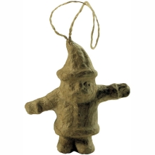 Święty Mikołaj do zawieszania 3,5 x 8 x 8 cm. NO023