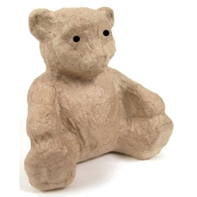 Figura Miś siedzący mały - 8 x 5 x 7 cm. AP110