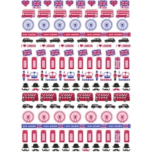 Papier do decoupage Londyńskie atrakcje 30 x 40 cm FDA641