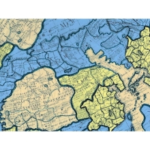 Papier do decoupage Mapa antyczna 30 x 40 cm FDA691