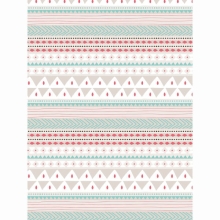 Papier do decoupage Szlaczki szaro-pastelowe 30 x 40 cm FDA715