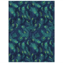 Papier do decoupage Pawie pióra 30 x 40 cm FDA722