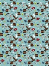 Papier do decoupage Pirackie motywy 30 x 40 cm FDA728