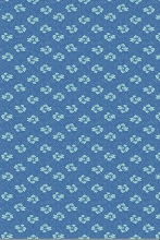 Papier do decoupage Kwiaty turkusowe na ciemnoniebieskim 30 x 40 cm FDA752