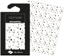 Papier do decoupage teksturowany BN 40 x 60 cm TD777 C