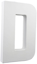 Litera 3D duża 20cm D. AC150