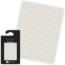 Papier do decoupage teksturowany 40 x 60 cm na blistrze TD 822