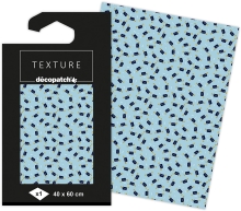 Papier do decoupage teksturowany 40 x 60 cm na blistrze TD 823