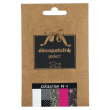 Papier do decoupage 5 ark. 30 x 40 cm kolekcja No. 4. DP004