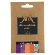 Papier do decoupage 5 ark. 30 x 40 cm kolekcja No. 7. DP007