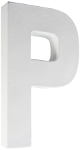 Litera 3D duża 20cm P. AC162