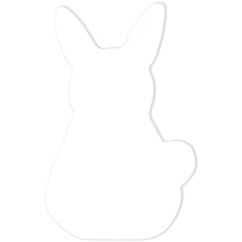 Sylwetka zająca 12 cm AC435, Decopatch