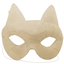 Maska dla dzieci Kotek 13 x 4.5 x 11cm. AC457, Decopatch